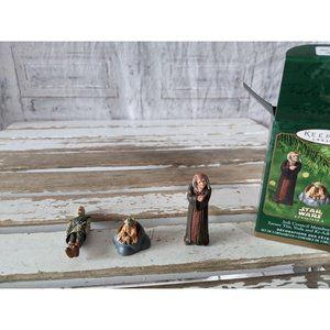 Hallmark Jedi council members mini ornaments sasee